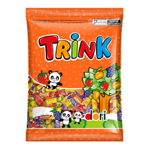 BALA MASTIGAVEL TRINK FRUTAS 400G DORI
