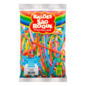 BALAO CANUDOS SORTIDAS C/50 SAO ROQUE