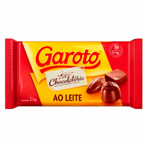 CHOCOLATE AO LEITE GAROTO 2,1KG