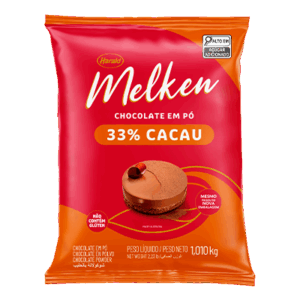 CHOCOLATE EM PÓ 33% 1,01KG MELKEN HARALD