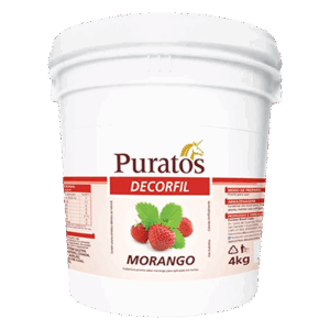 COBERTURA MORANGO DECORFIL 4KG PURATOS