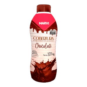 COBERTURA SORV CHOCOLATE 1.01KG MARVI