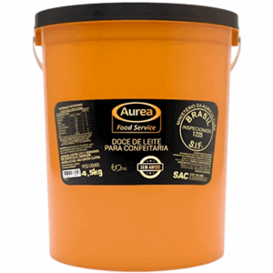 DOCE DE LEITE PURO SEM AMIDO 4,5KG AUREA