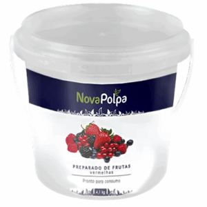POLPA FRUTAS VERMELHAS 4,1KG NOVAPOLPA