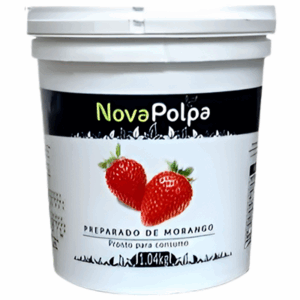 POLPA MORANGO 1,04KG NOVAPOLPA
