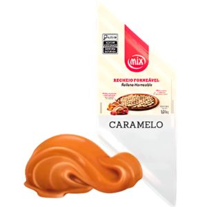RECHEIO CARAMELO SACHE 1,01KG MIX DUAS RODAS