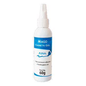 CANETA GEL AZUL 60GR MAGO