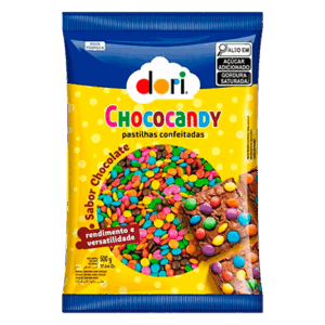 CH DISQUETI CHOCOCANDY COLORIDO 500G DORI