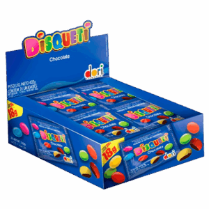 CH DISQUETI COLORIDO 18G C/24 DORI