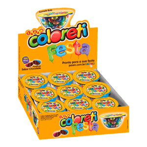 CH DISQUETI FESTA 18X18G COLORETI