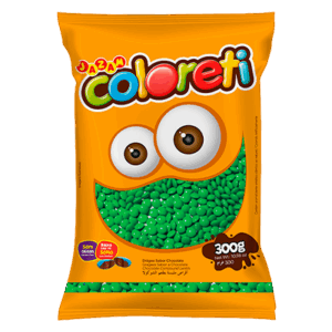 CH DISQUETI VERDE 300G COLORETI