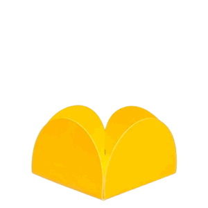 FORMINHA 4 PETALAS AMARELO C/50UNI NC TOYS