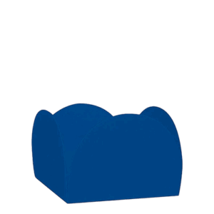 FORMINHA 4 PETALAS AZUL C/50UNI NC TOYS